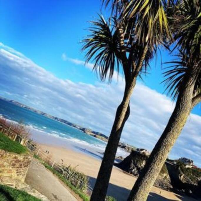 Sunny Family 4-Sleeper Near Newquays Top Beaches New Quay Extérieur photo